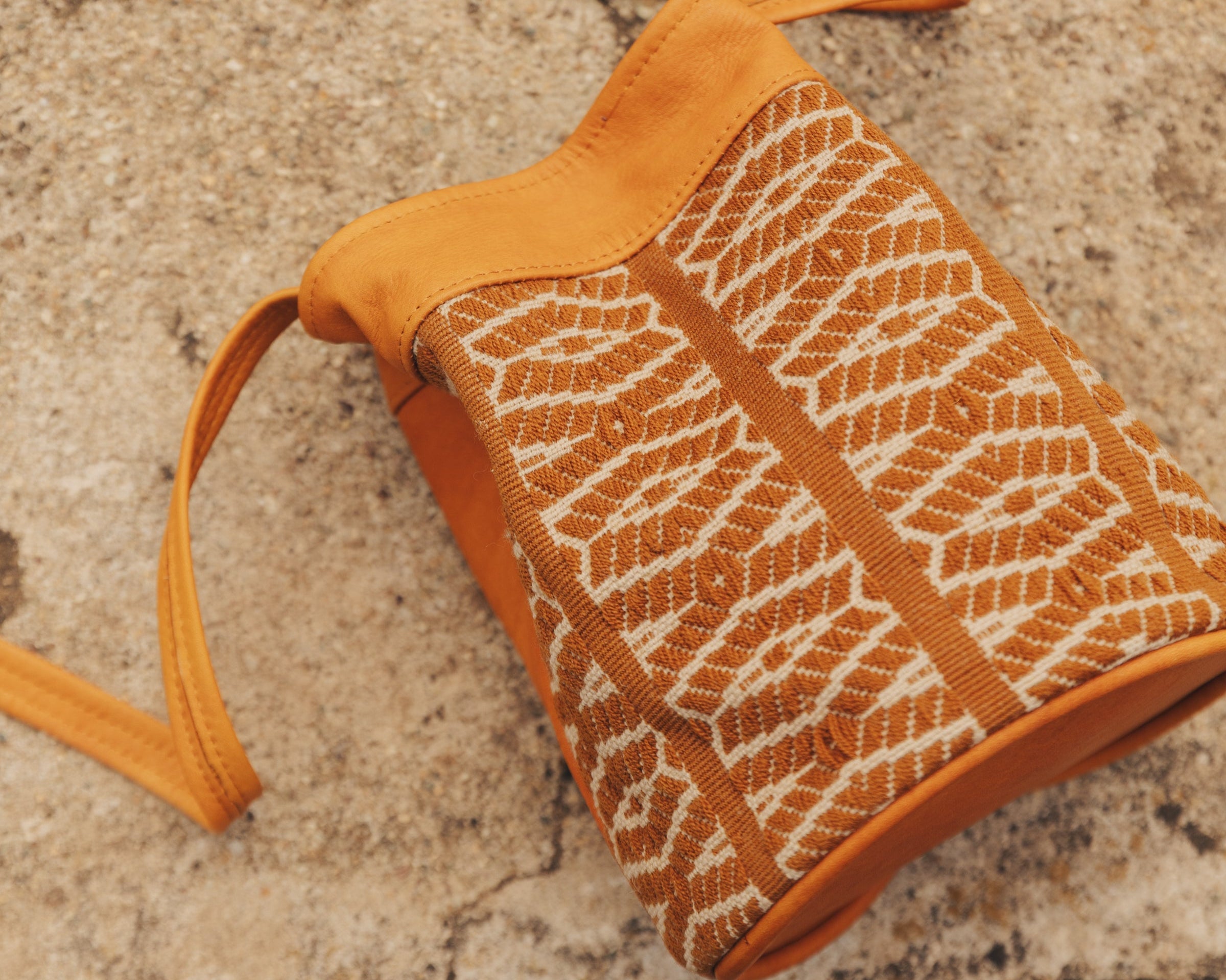 Woven Bucket Bag