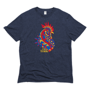 Support Fair Trade Rooster Unisex Eco-Triblend Tee