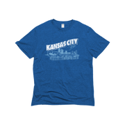 Kansas City Postcard Unisex Eco-Triblend Tee