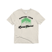 Support Your Local Planet Unisex Eco-Cotton Tee
