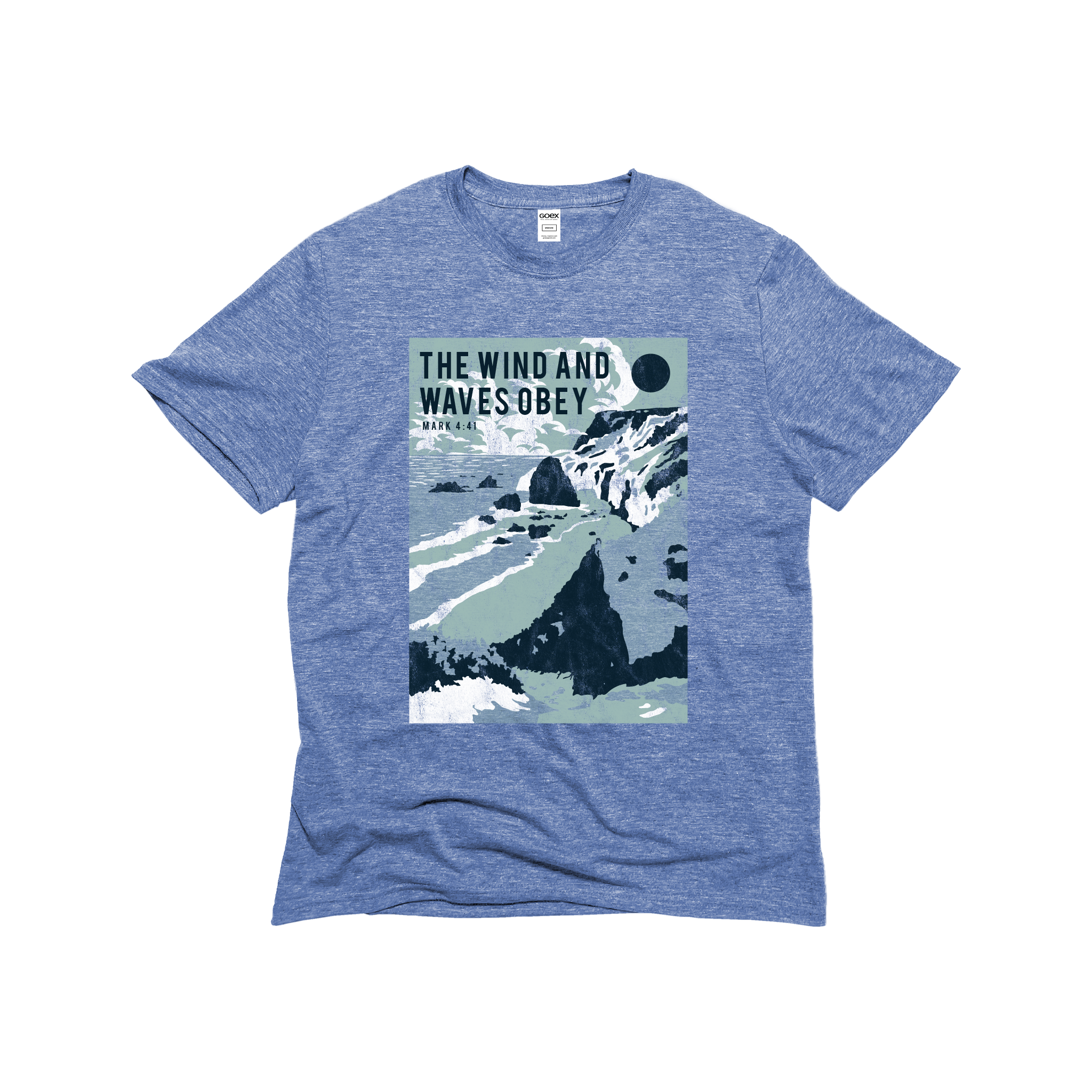 Wind and Waves Unisex Eco-Triblend Tee