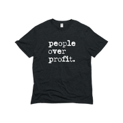 People over Profit Unisex Eco-Triblend Tee