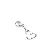 Heart silver charm