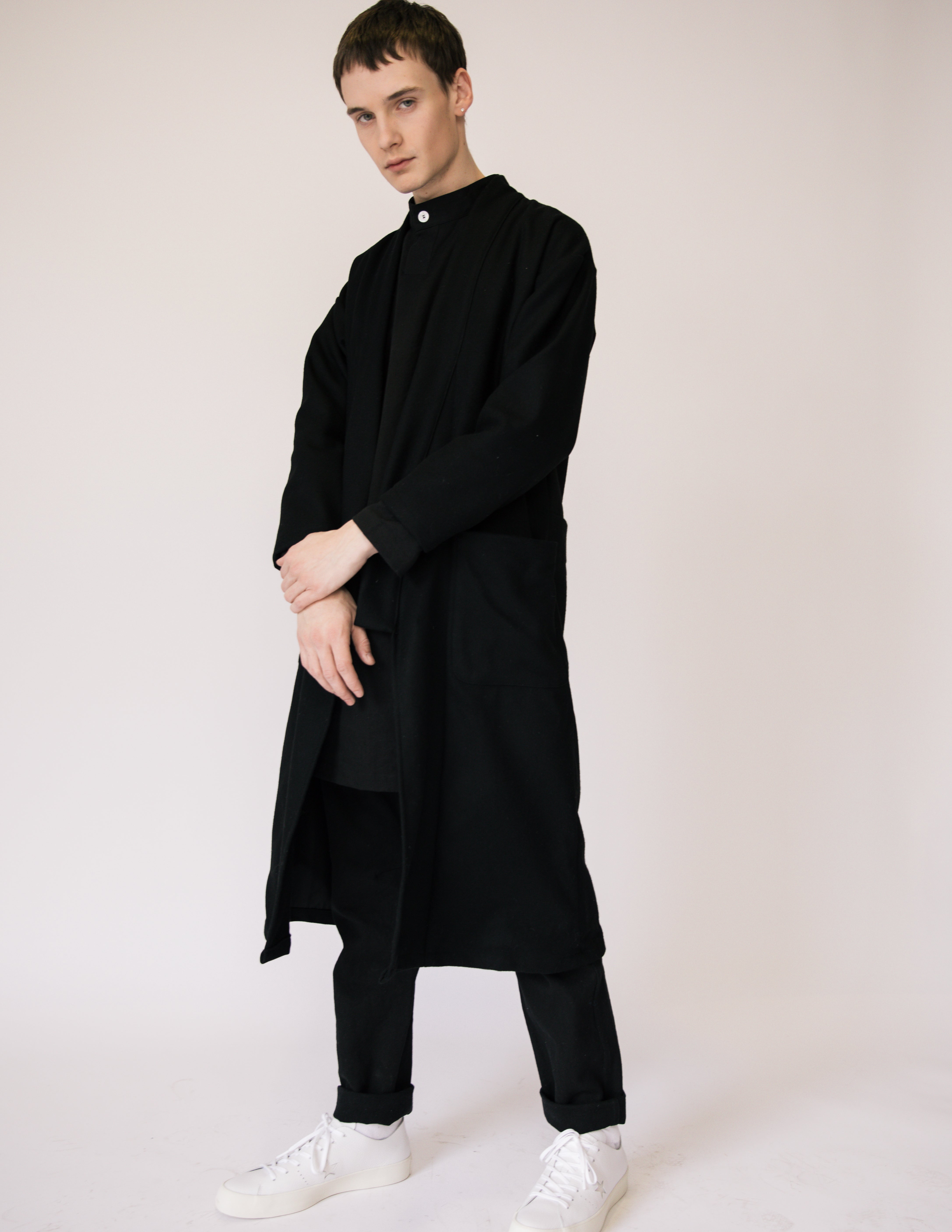 Unisex Kimono in Wool