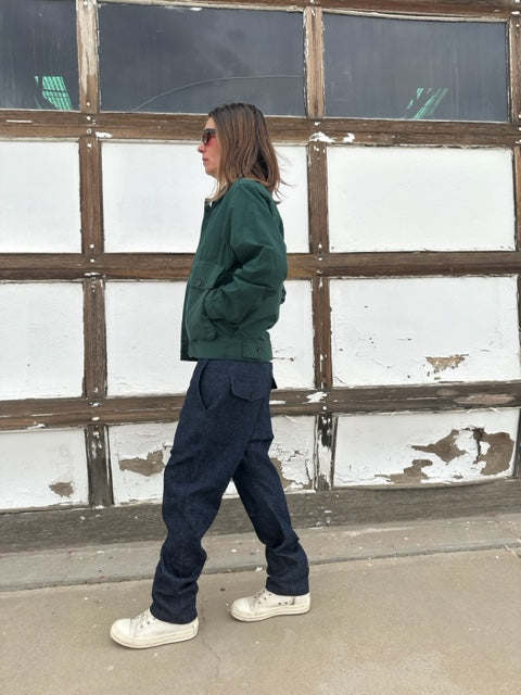 Unisex Limitless Trouser in Hemp Denim