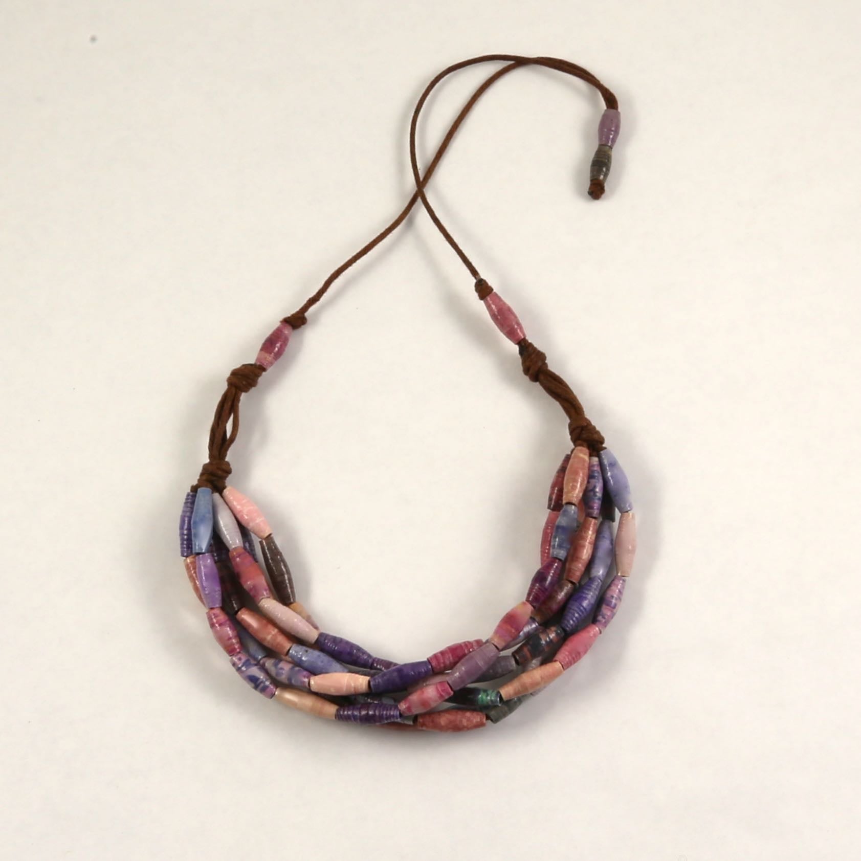 Handmade Bead Statement Necklace