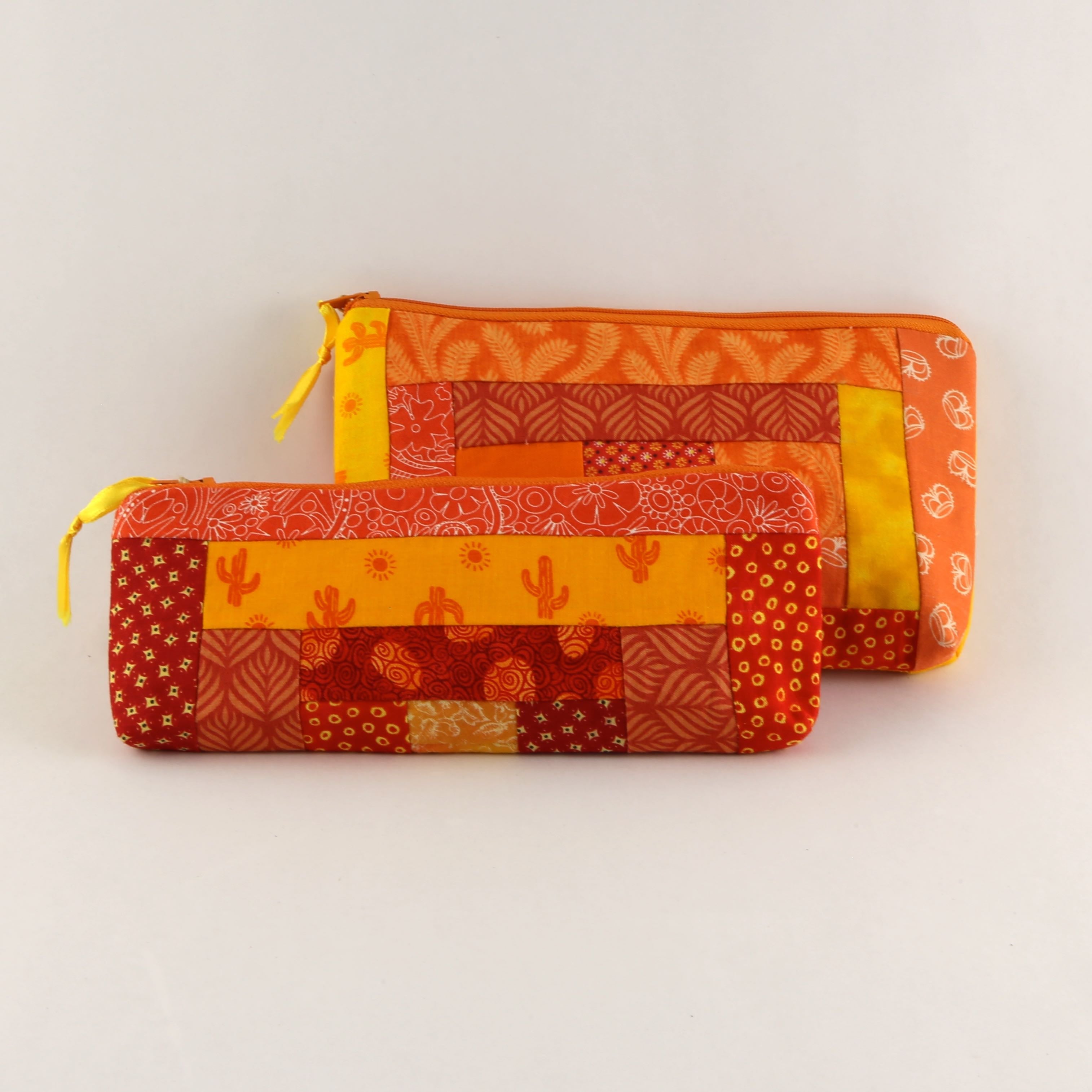 'Kwilt Fou' Quilted Zipper Pouch Set
