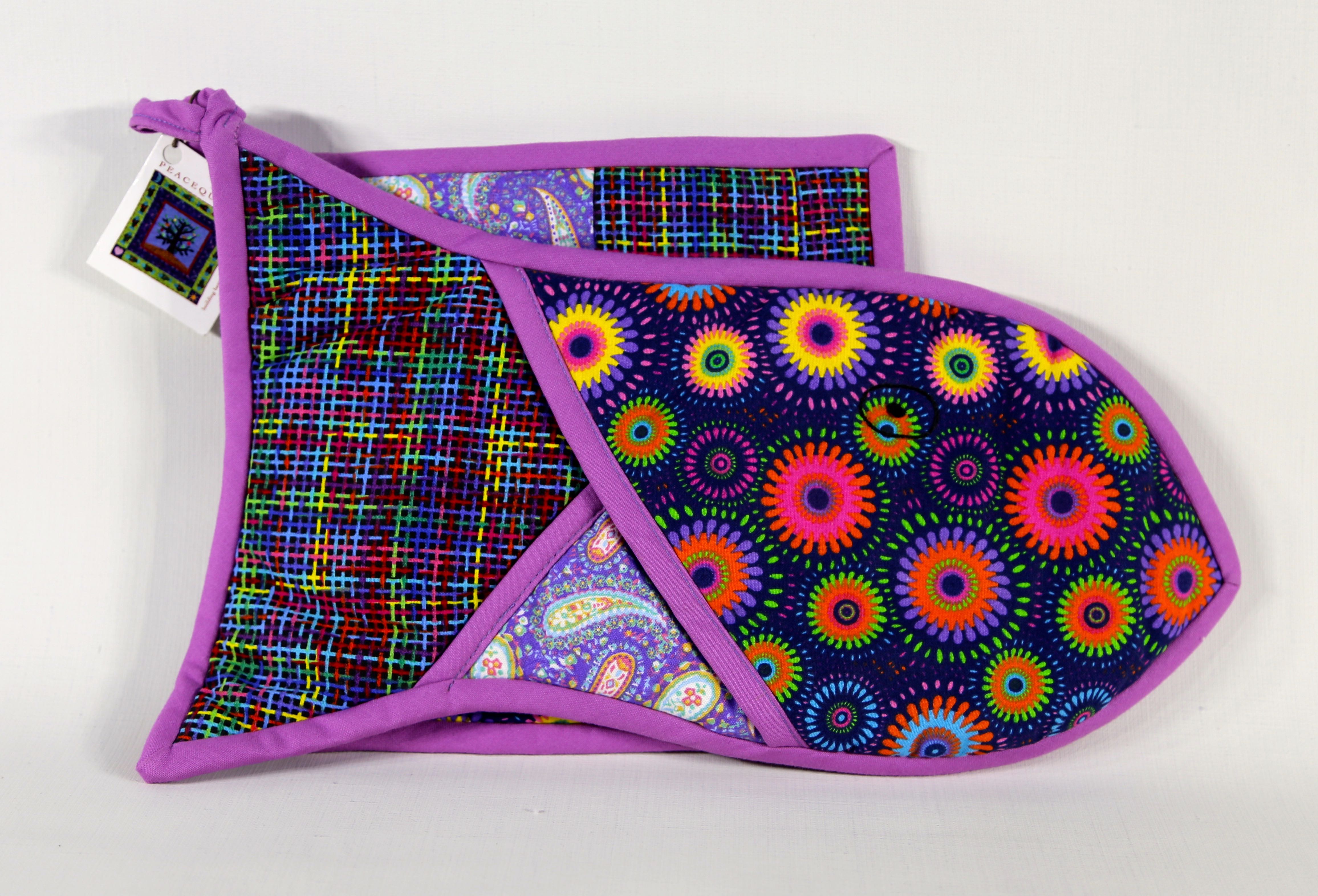 'Pwason' Fish Oven Mitt Set