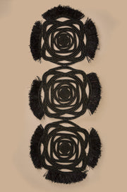 Kayona Raffia Fringe Wall Art