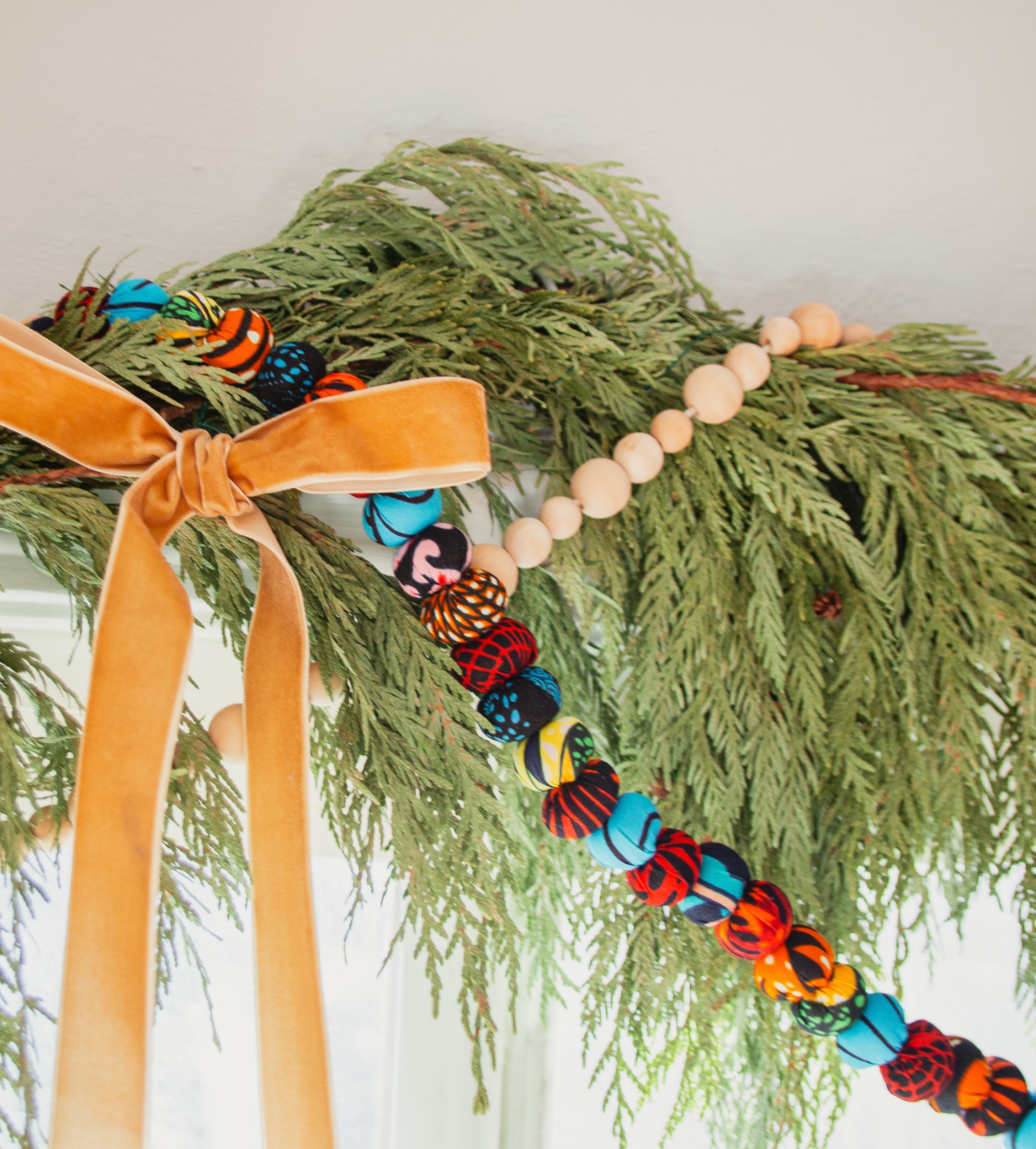 Kitenge Ball Garland