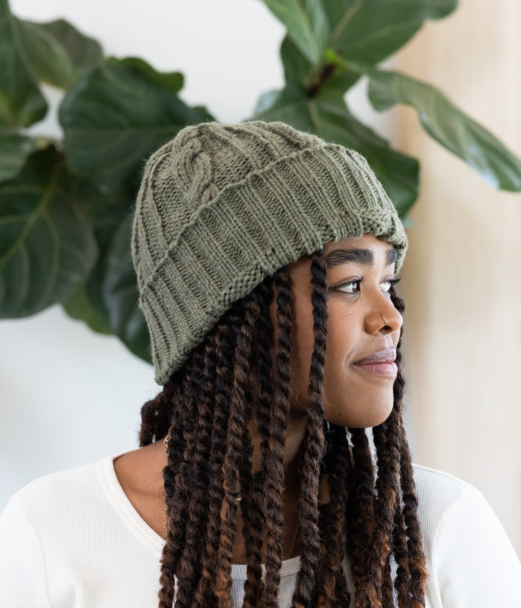 Cable Knit Beanie