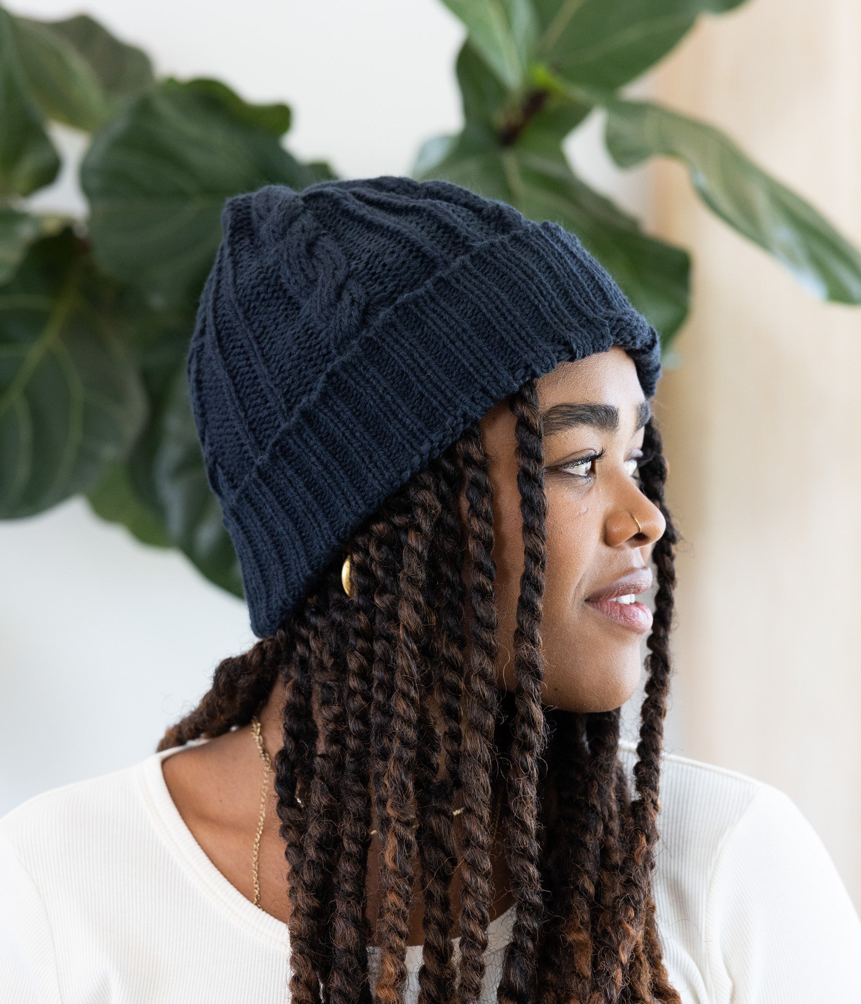 Cable Knit Beanie