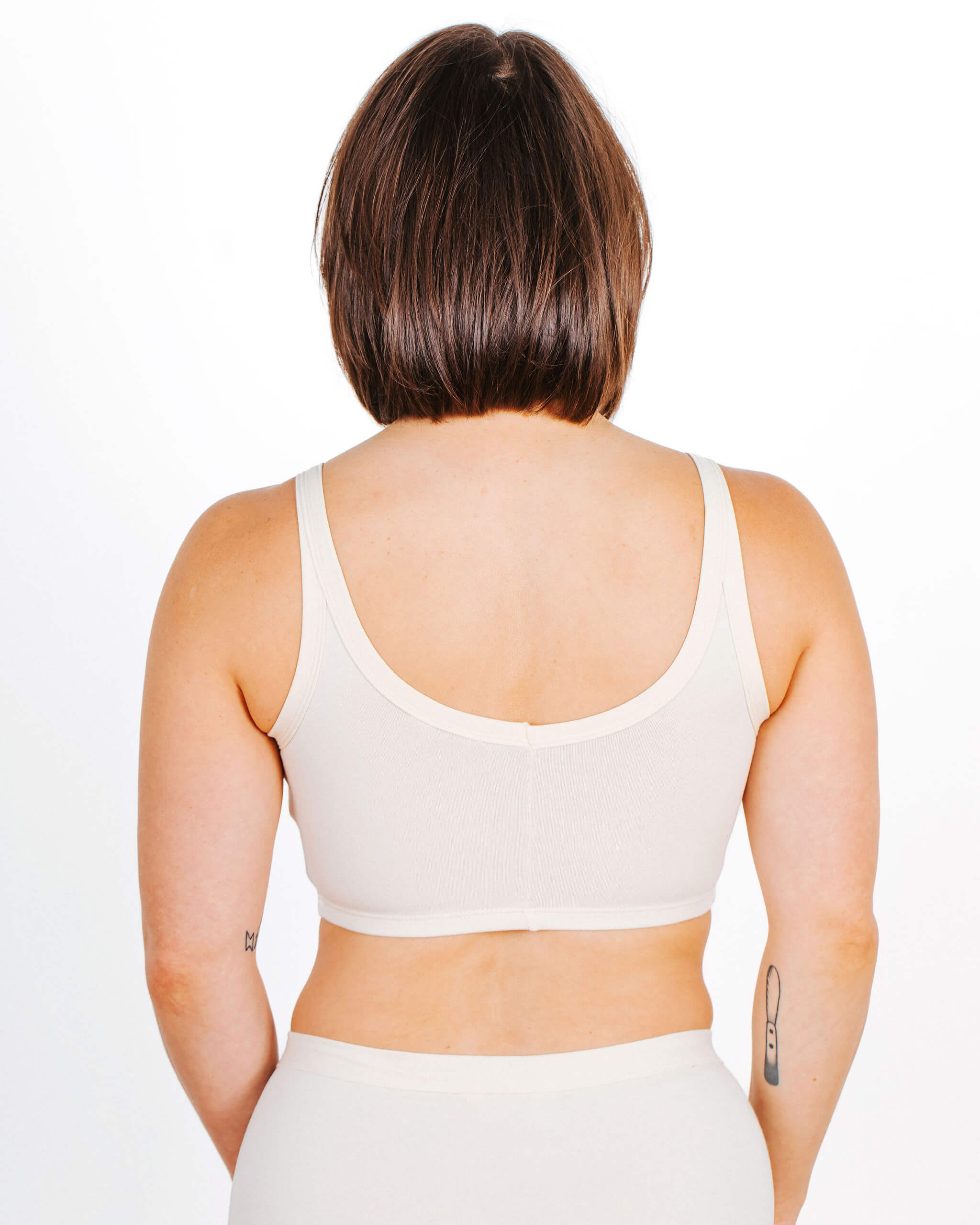 Longline Bra Chestnut