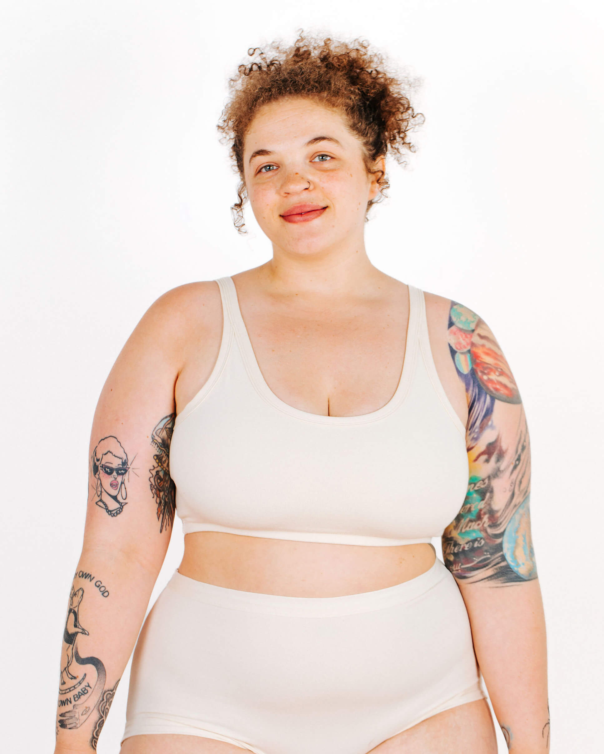 Longline Bra Chestnut