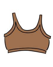Longline Bra Hazelnut