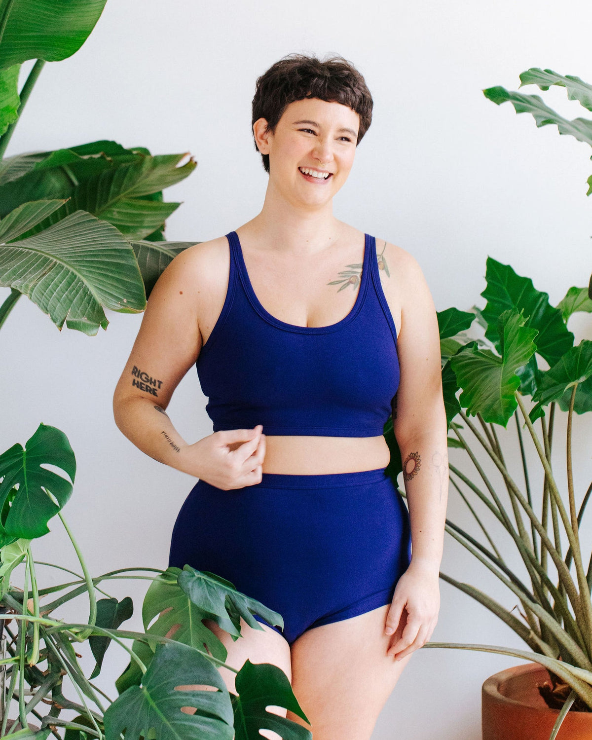 Longline Bra Indigo Montoya