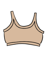 Longline Bra Pine Nut