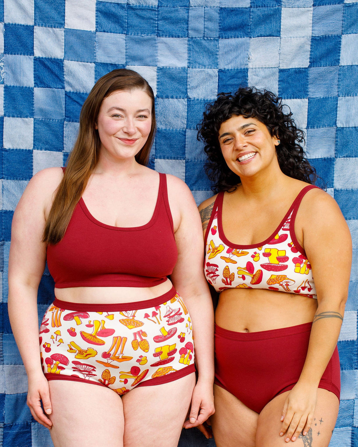 Longline Bra Tuscan Red