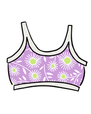 Longline Bra Delia's Daisy