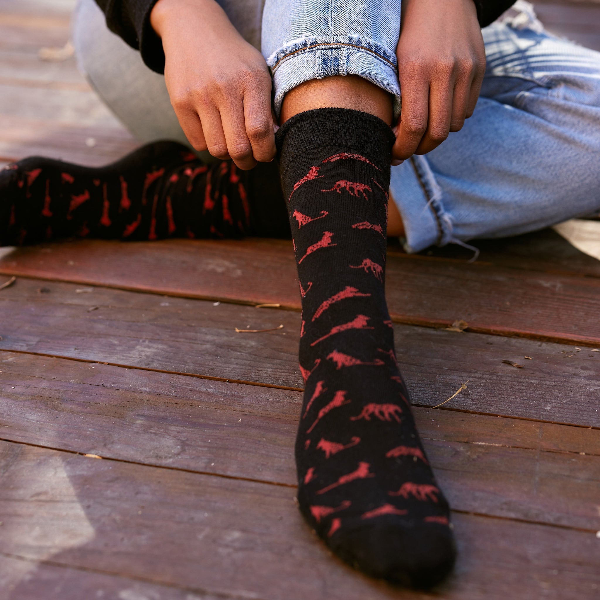 Socks that Protect Cheetahs
