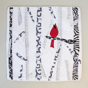 Snow Cardinal Pillowcase