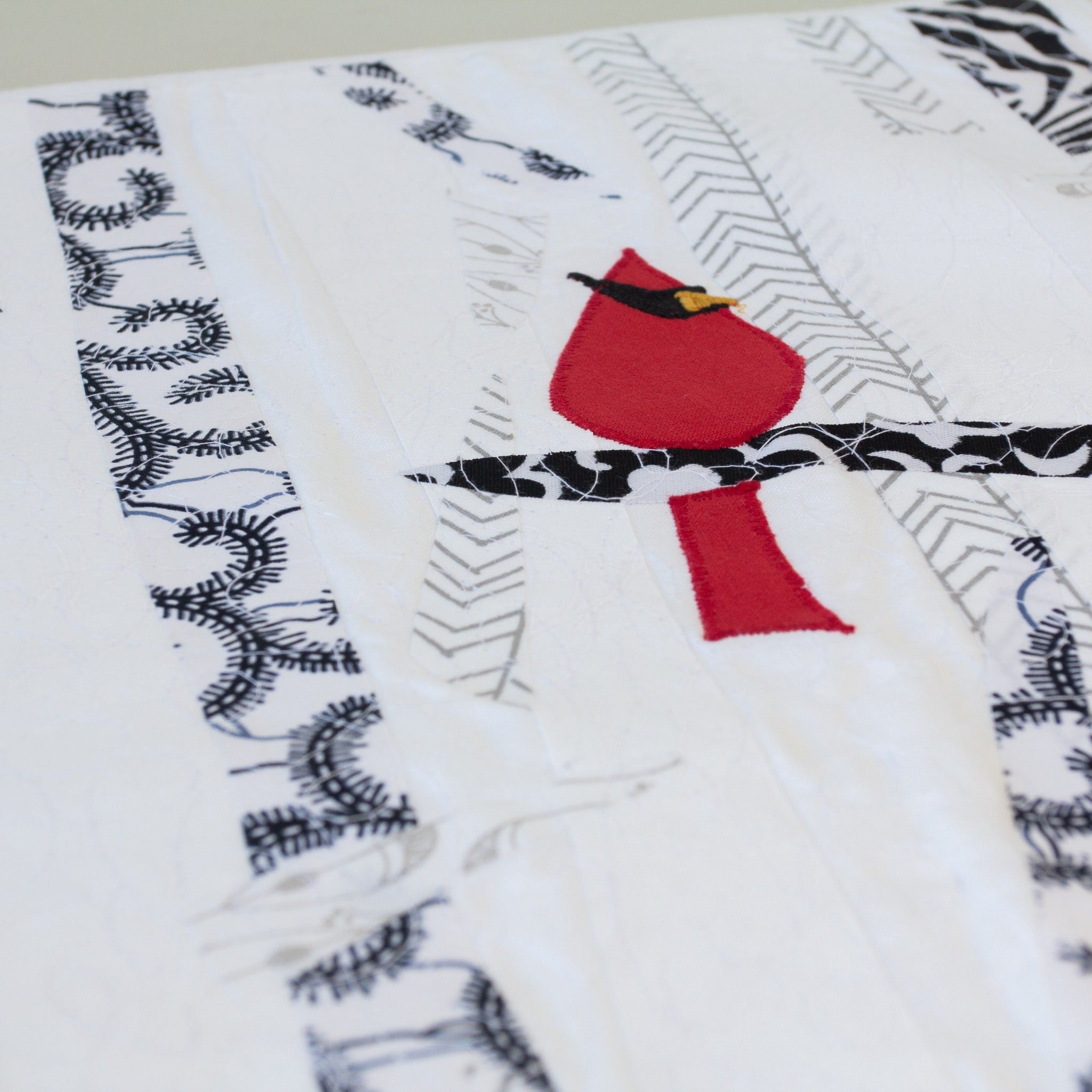 Snow Cardinal Pillowcase