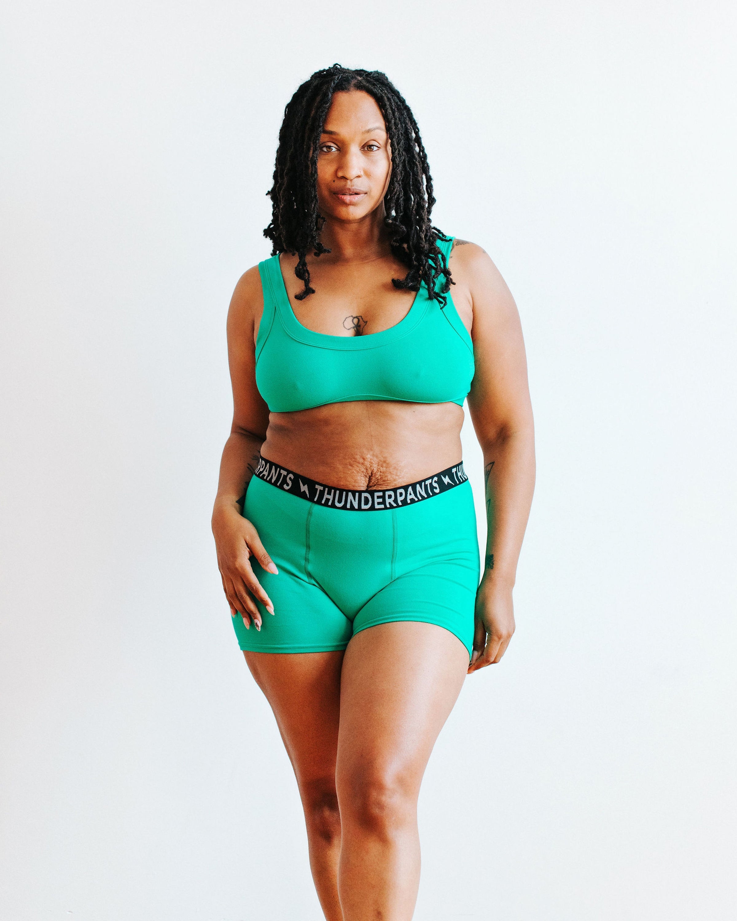 Boxer Brief Peacock Green