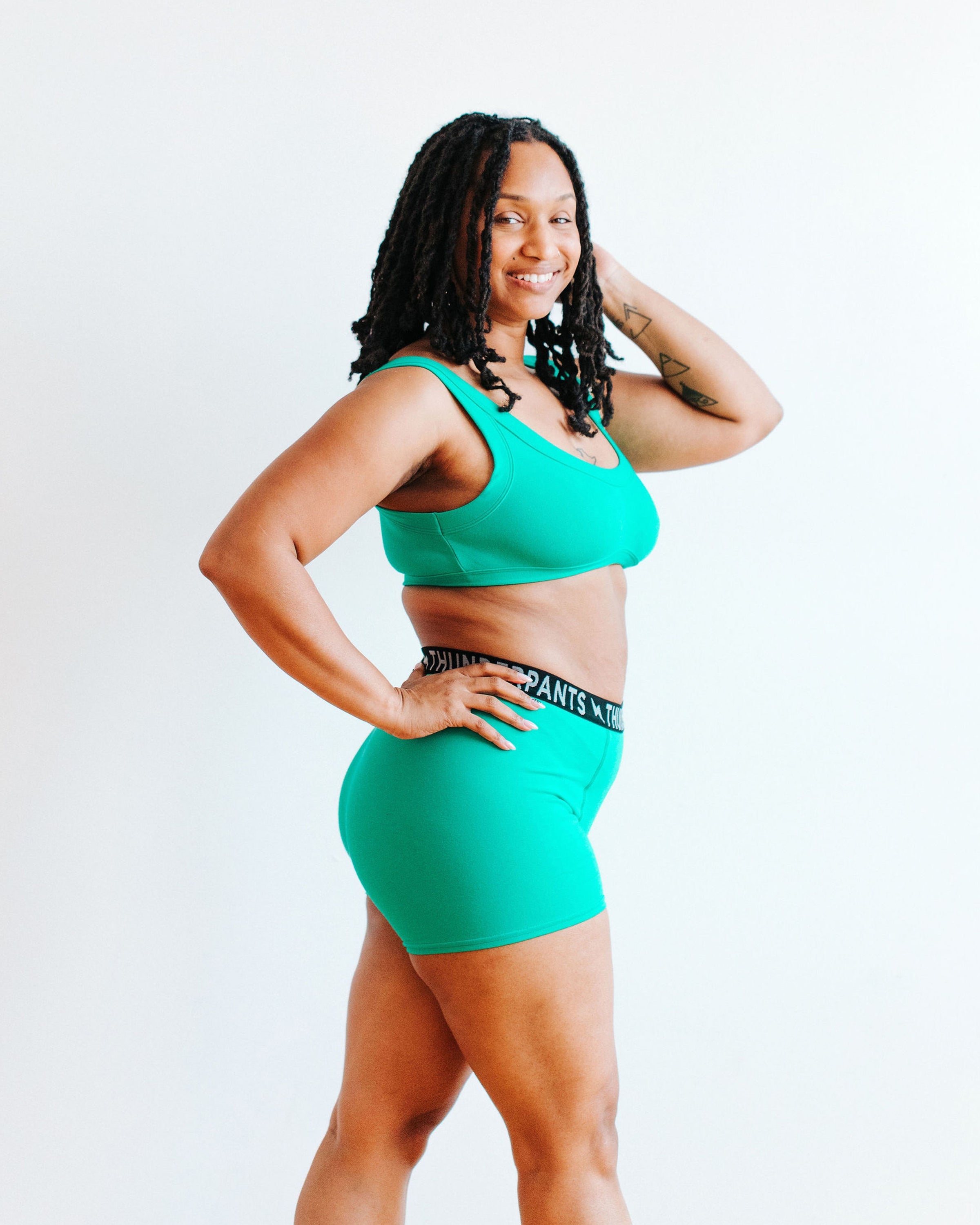 Boxer Brief Peacock Green