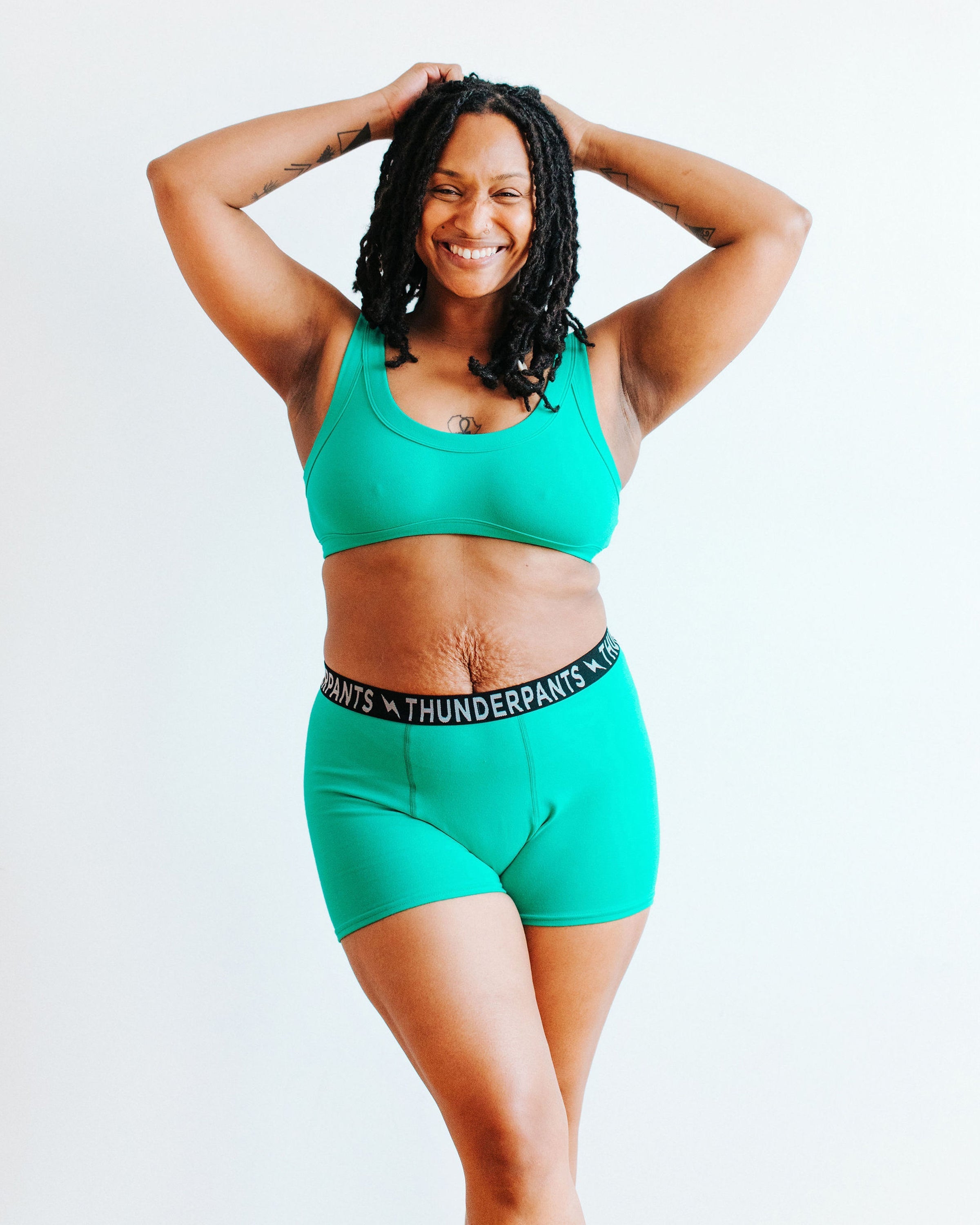 Boxer Brief Peacock Green