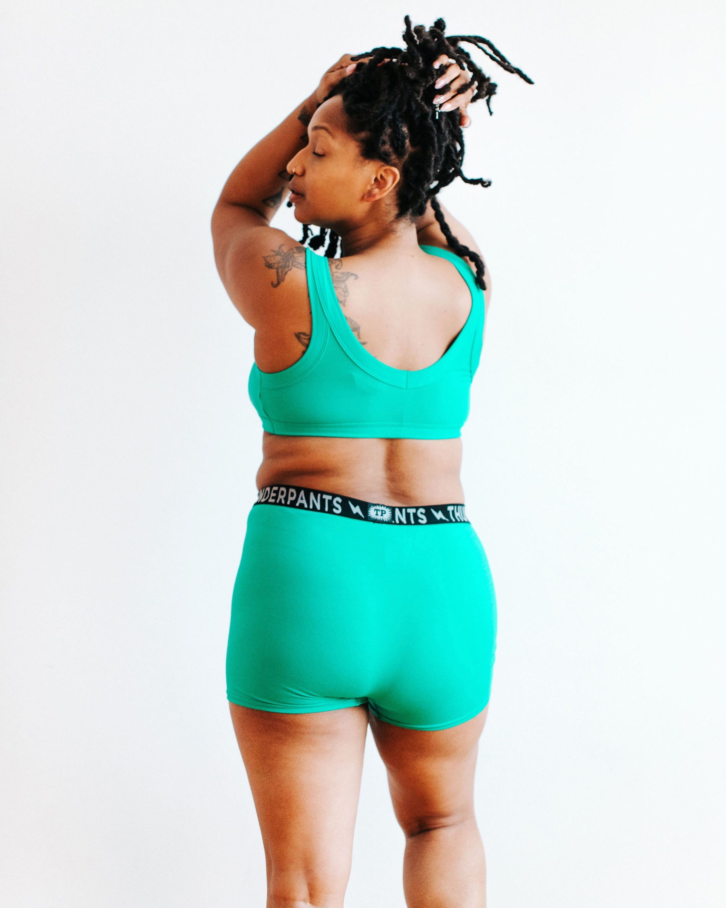 Boxer Brief Peacock Green