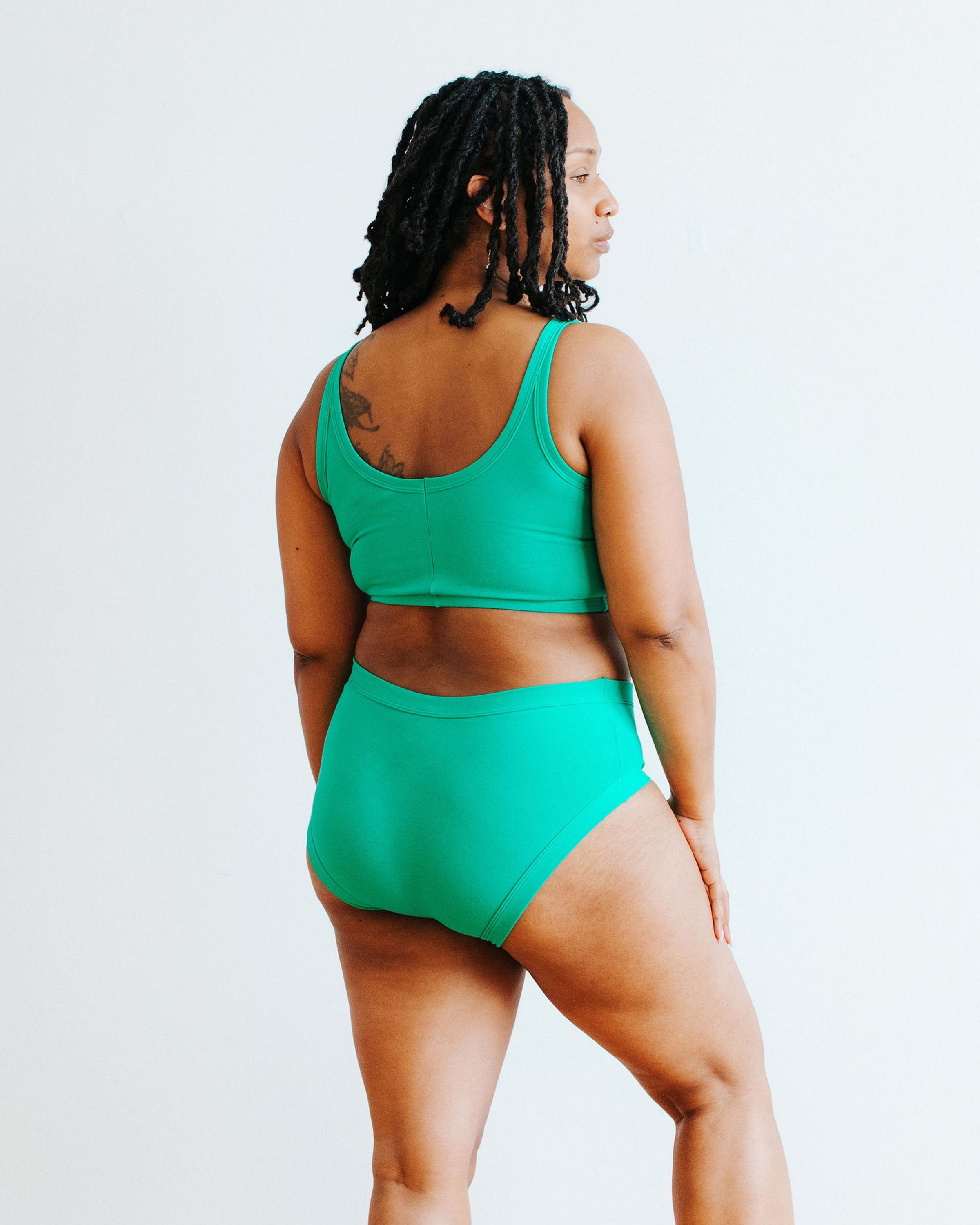 Hipster Peacock Green