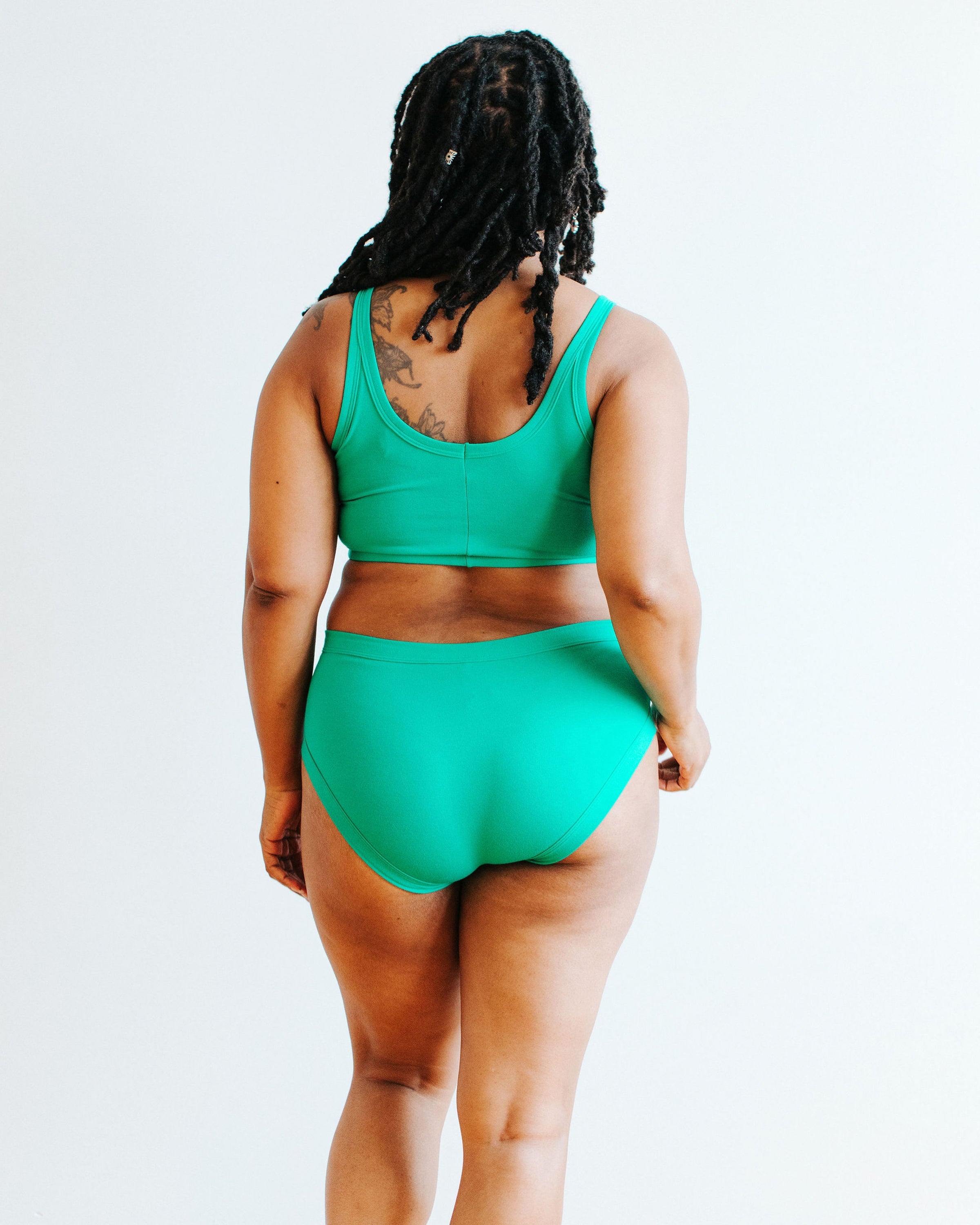 Hipster Peacock Green