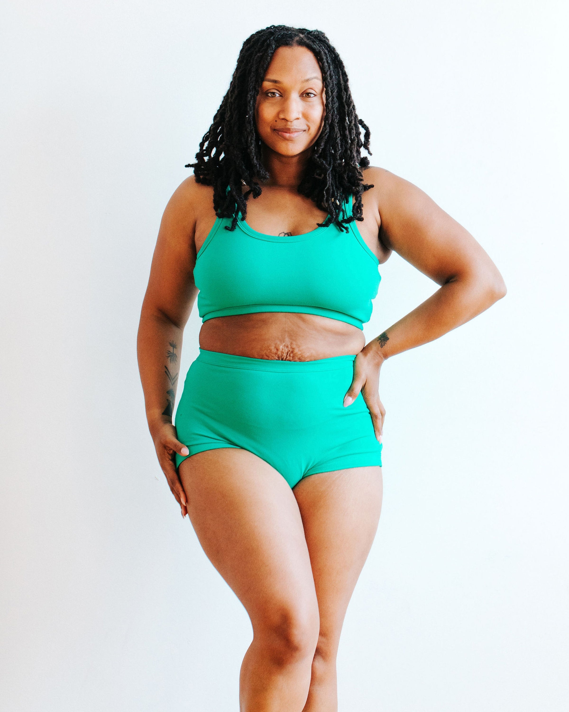 Sky Rise Peacock Green