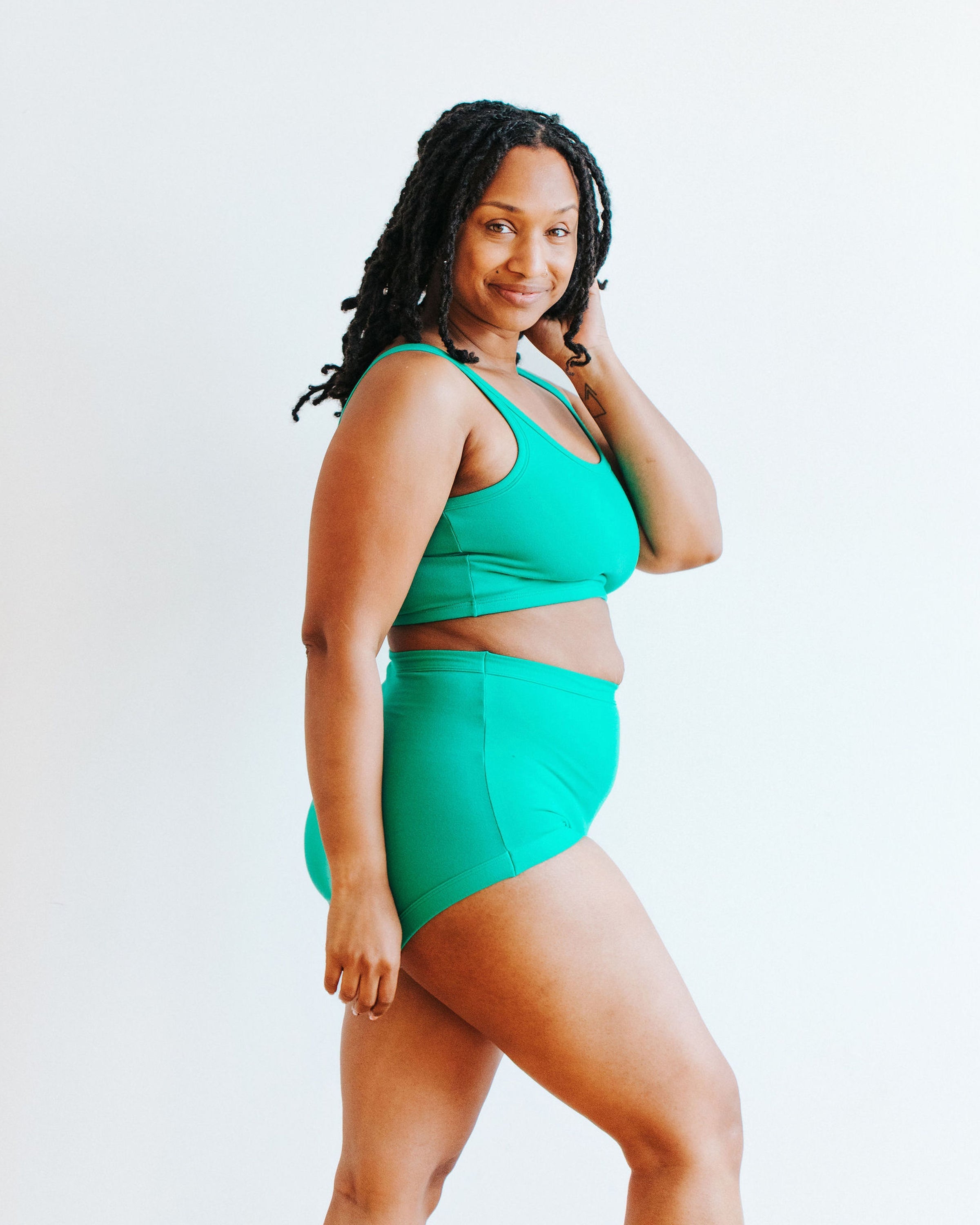 Sky Rise Peacock Green