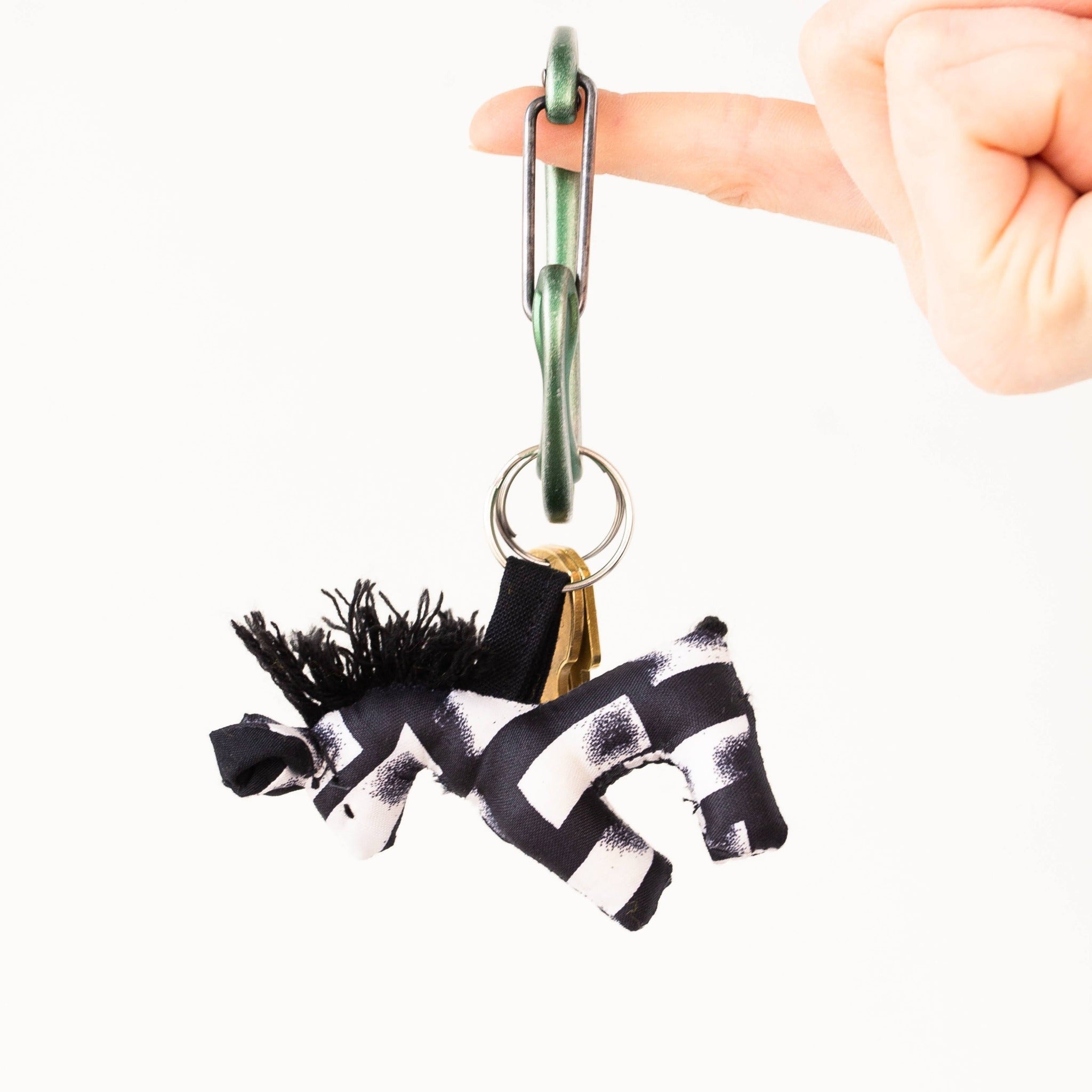 Kitenge Animal Keychain