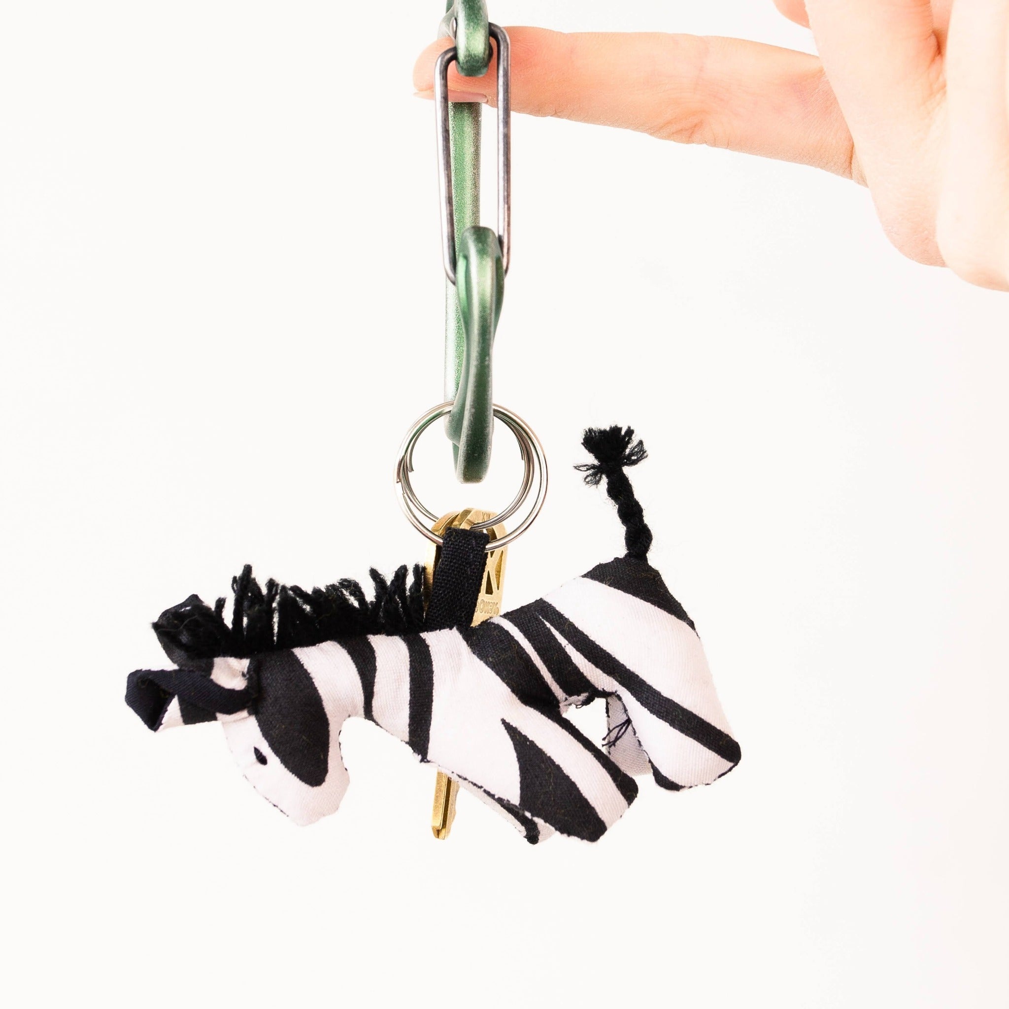 Kitenge Animal Keychain