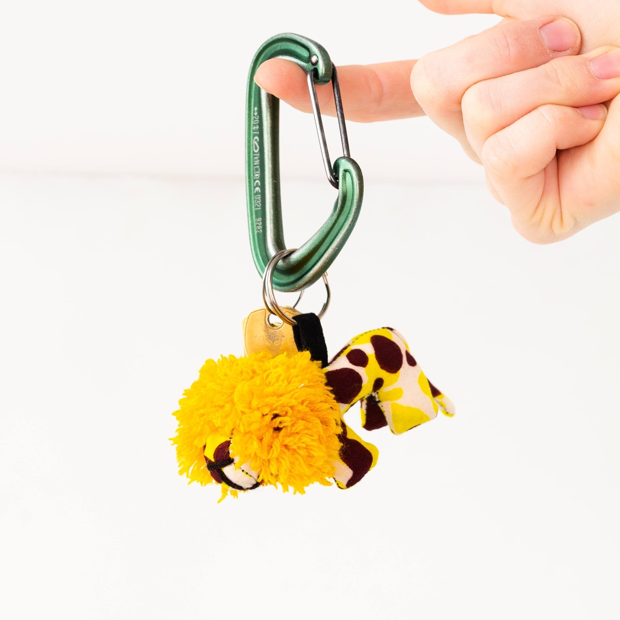 Kitenge Animal Keychain