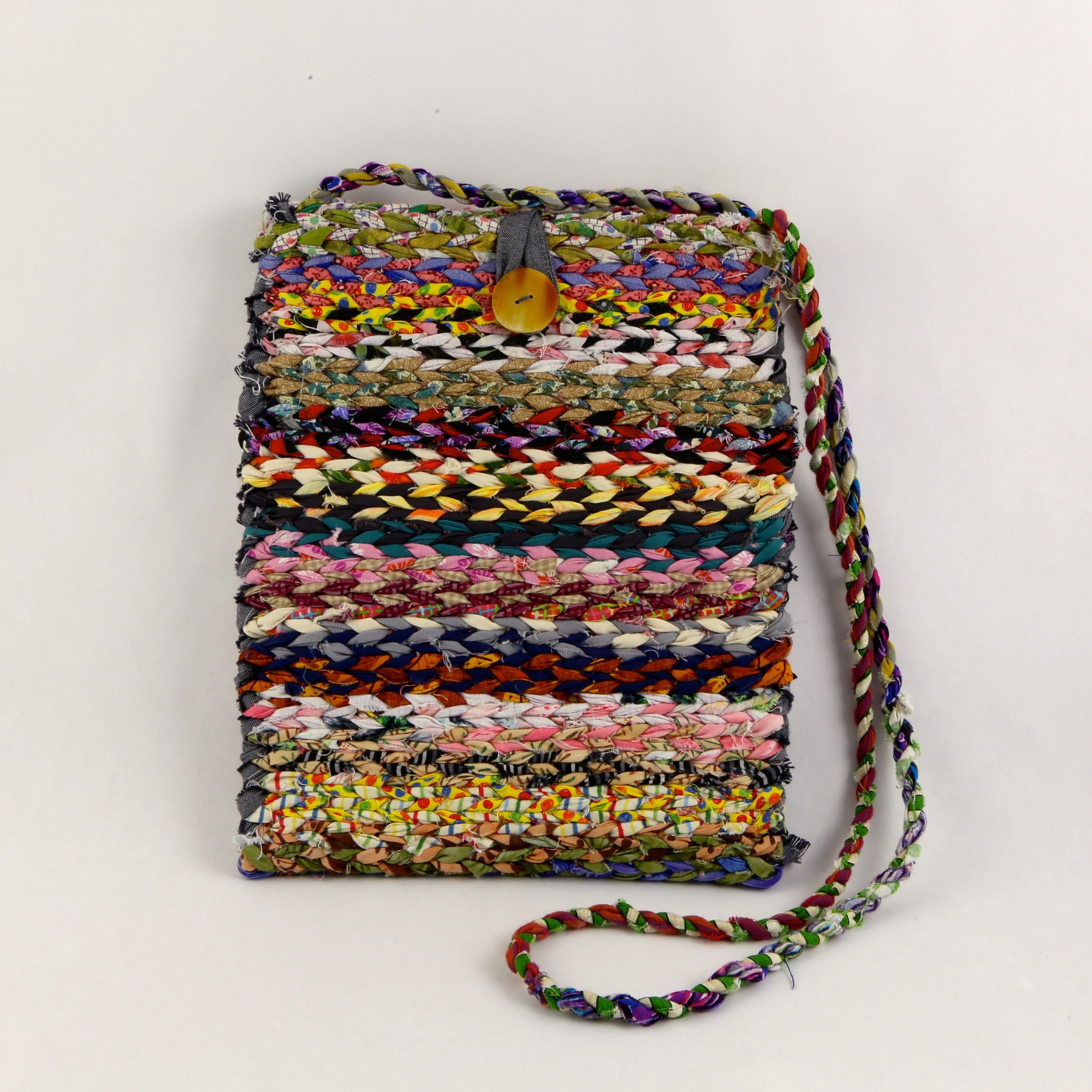 Boho Rag Cross Shoulder Bag