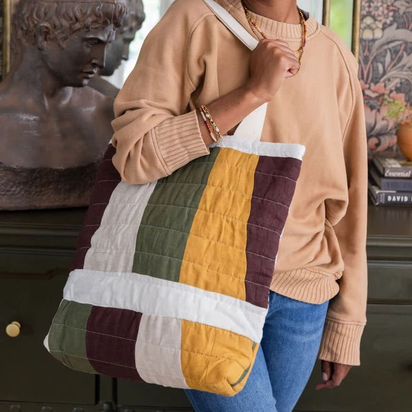 Quilted Tote Bag