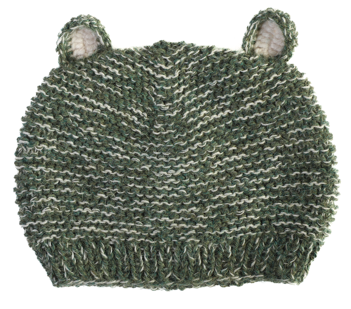 Muku Knit Sun Bear Baby Hat