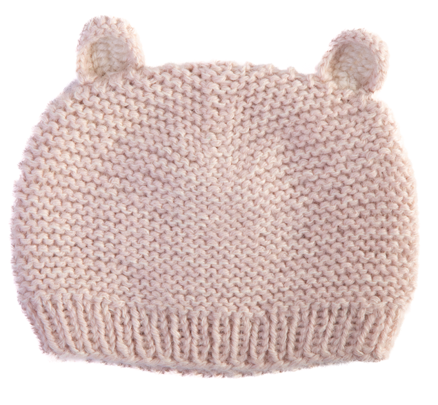 Muku Knit Sun Bear Baby Hat