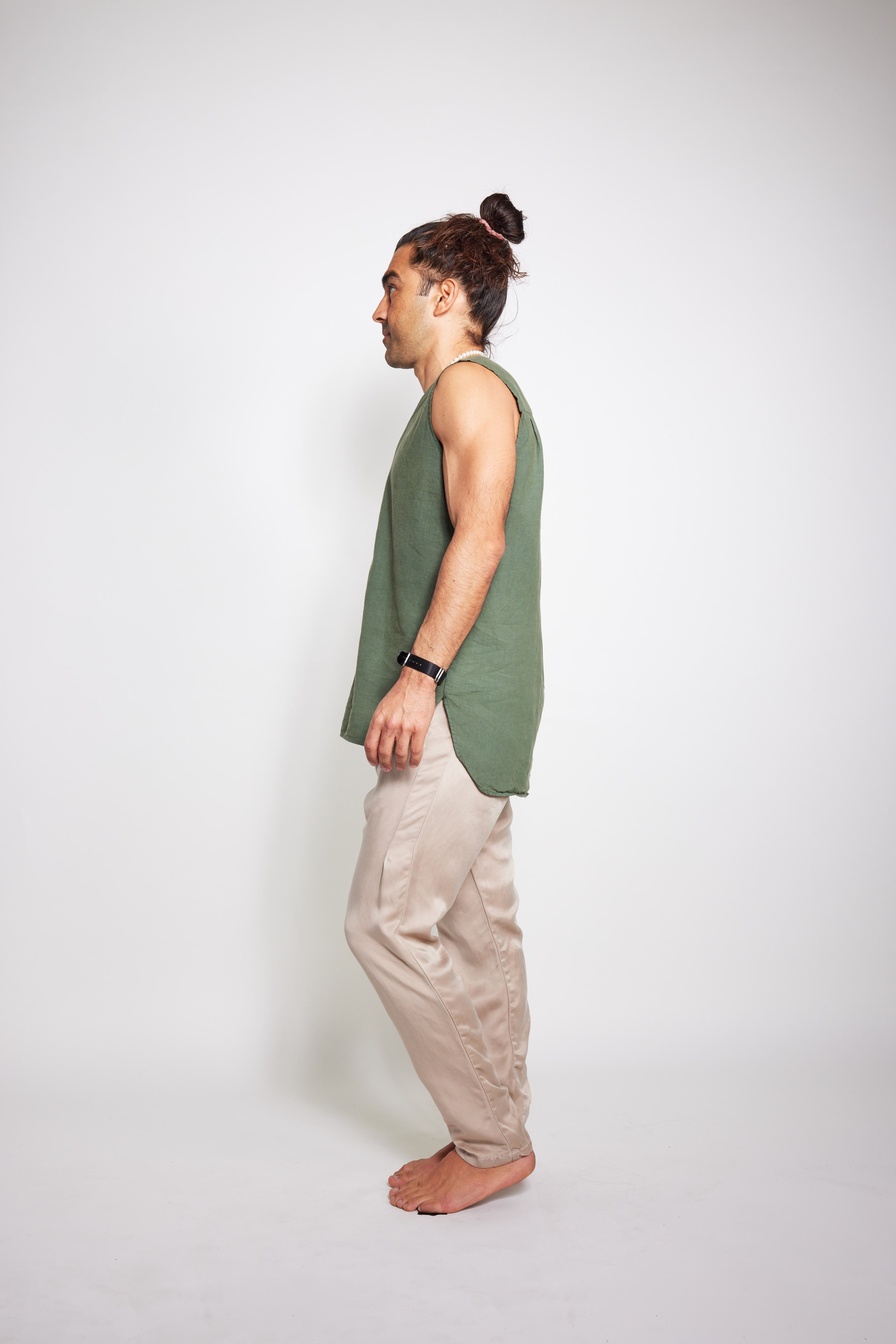 Unisex Souk Pant in Cupro Silk