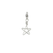 Star silver charm