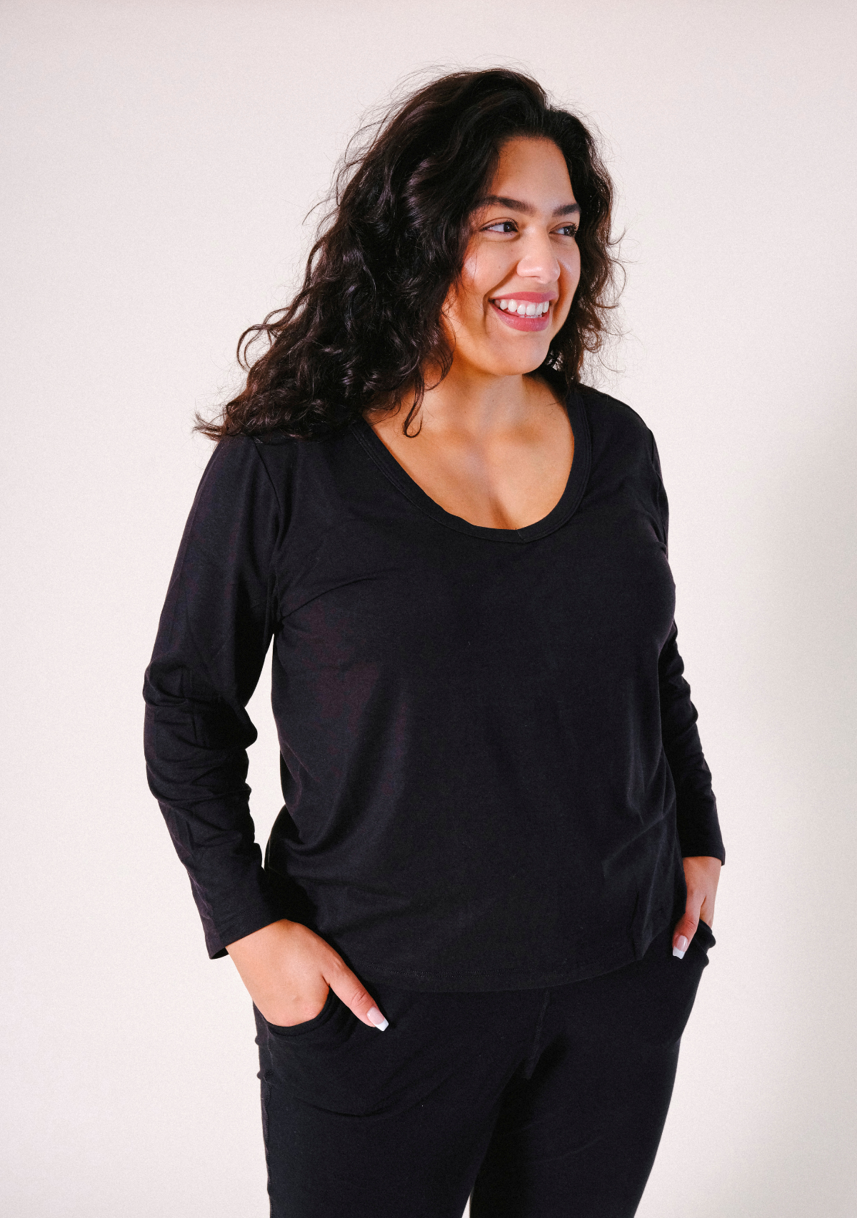 Toni PJ Shirt - Black
