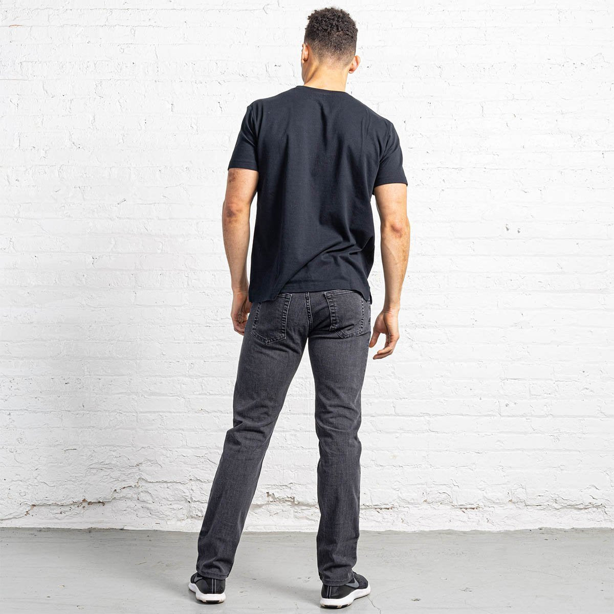 Tailored Fit Gray Wash