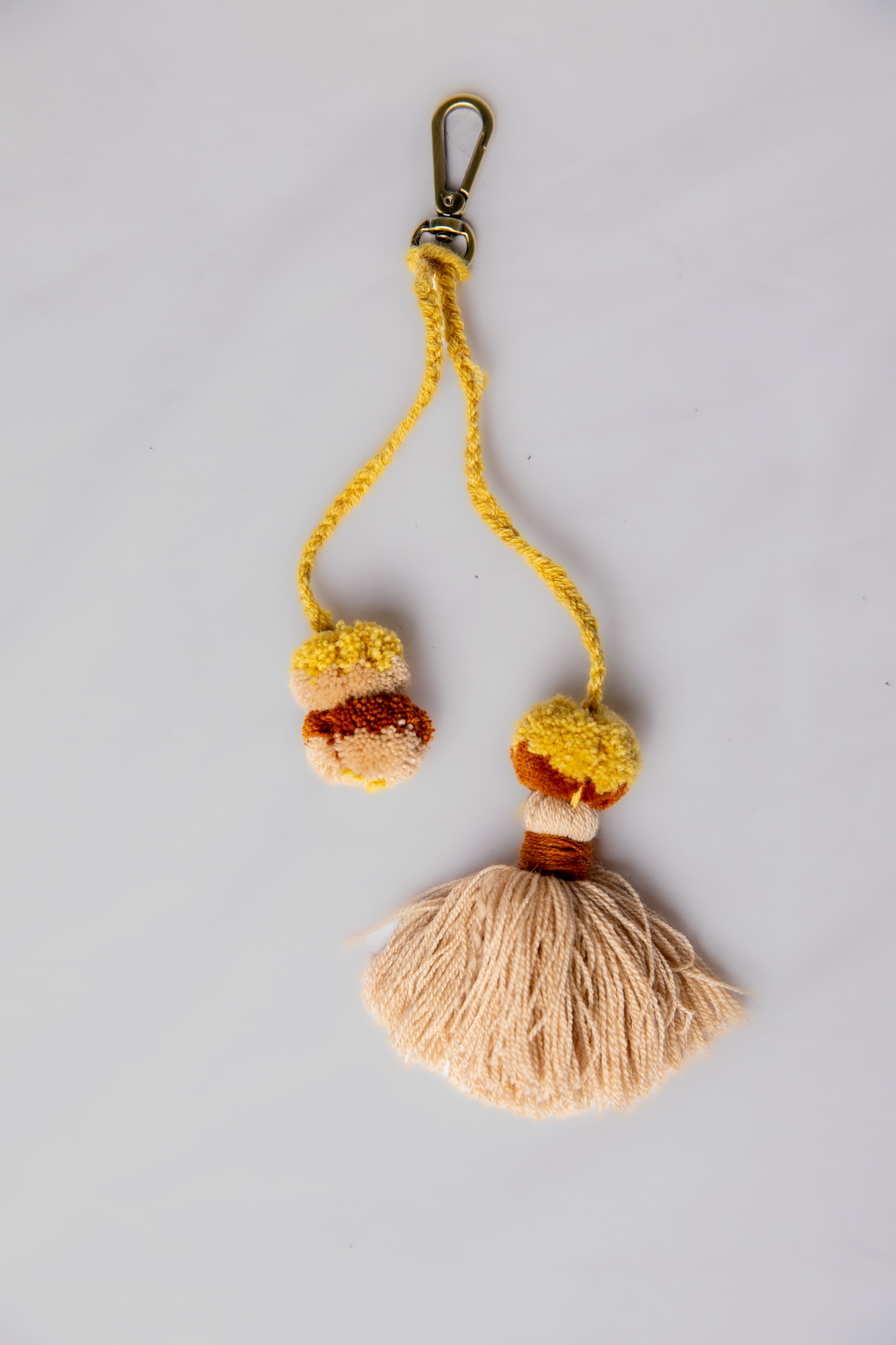 Tassel Pom Pom Keychain