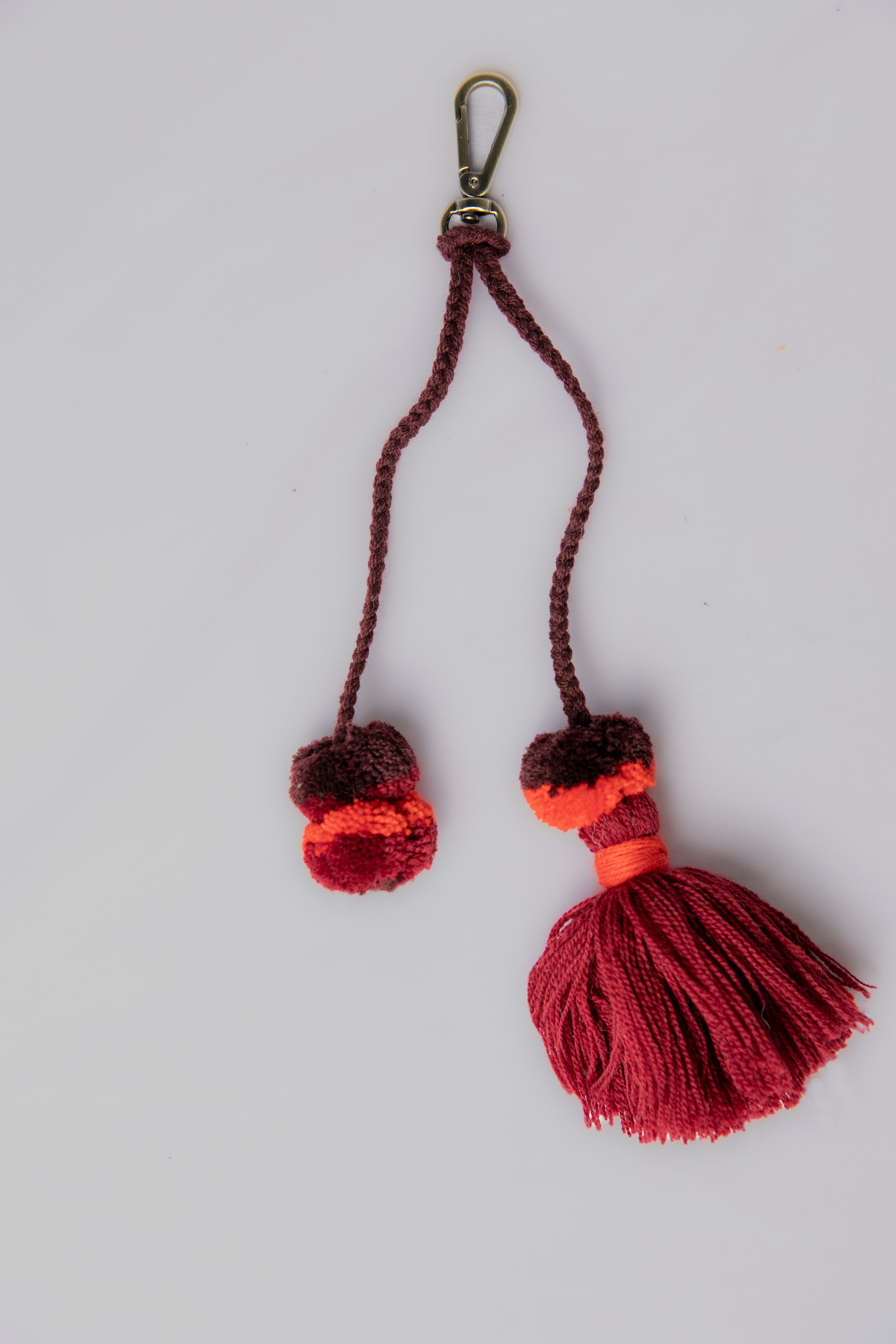 Tassel Pom Pom Keychain