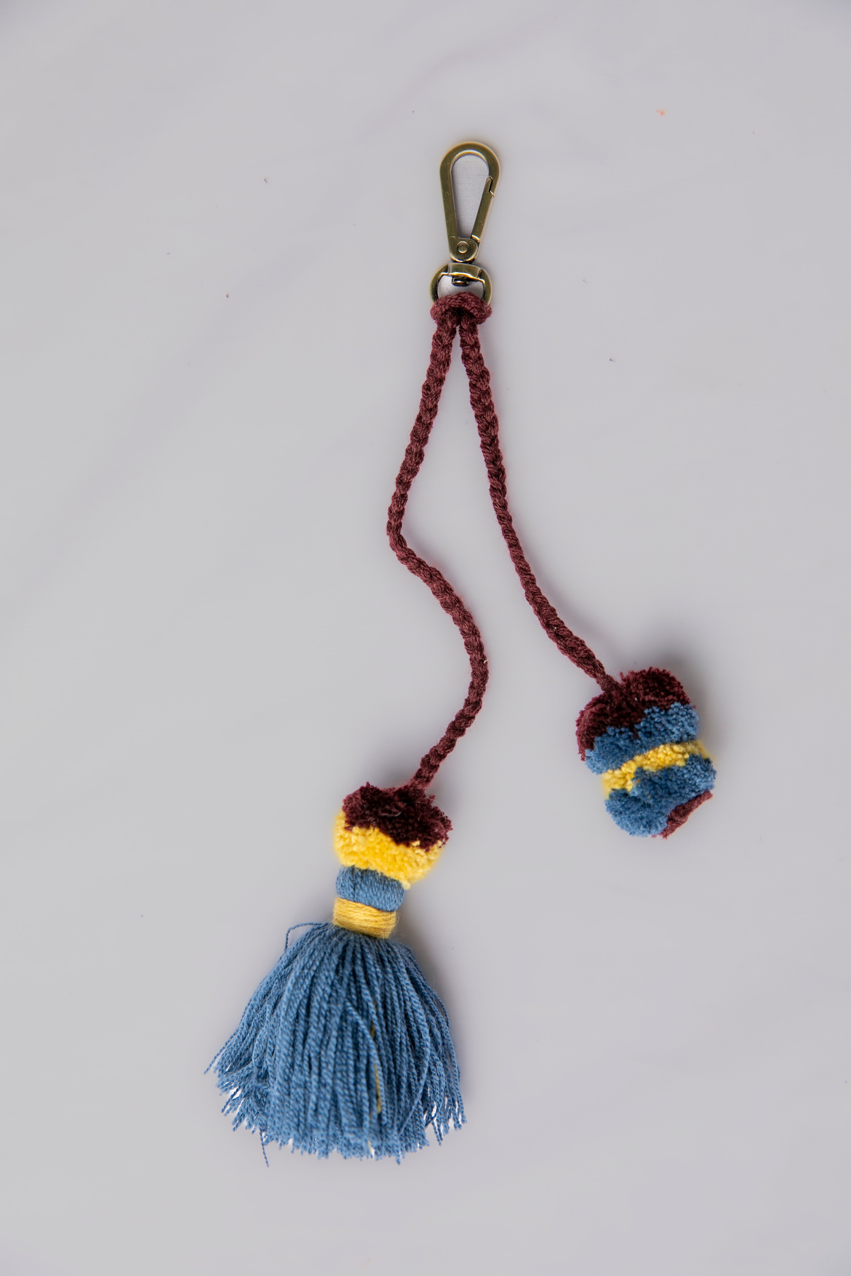 Tassel Pom Pom Keychain
