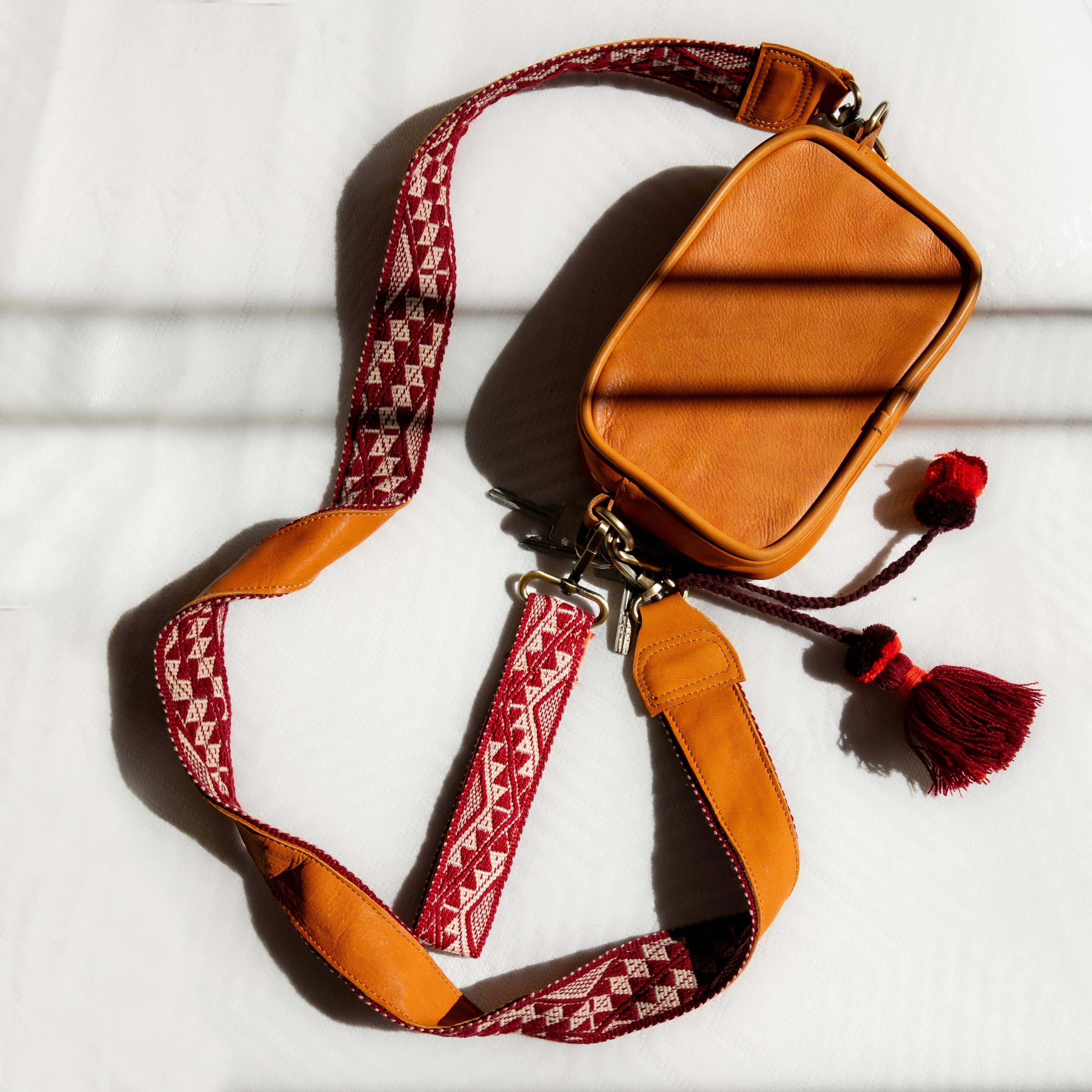 Tassel Pom Pom Keychain