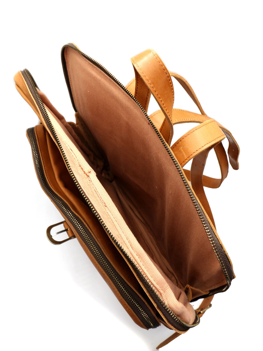 Voyager Leather Backpack